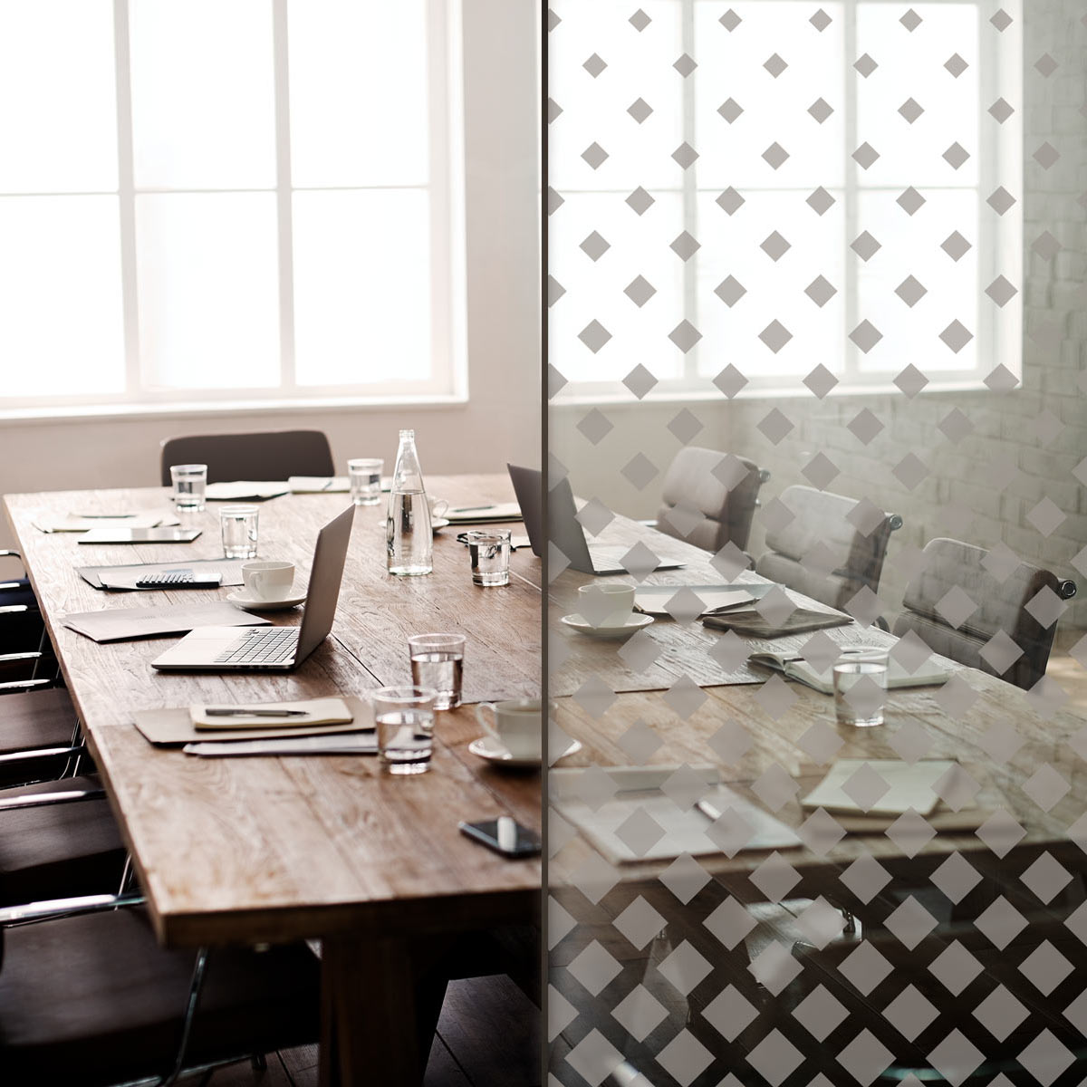 Sandstrahlfolie Diamond